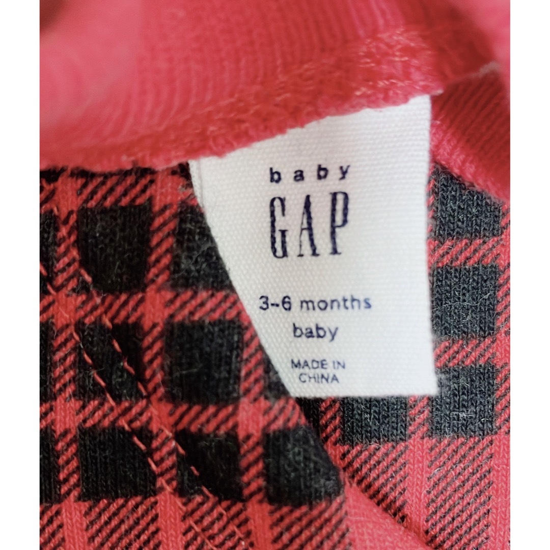 babyGAP(ベビーギャップ)のbabyGAP 防寒ロンパース キッズ/ベビー/マタニティのベビー服(~85cm)(カバーオール)の商品写真