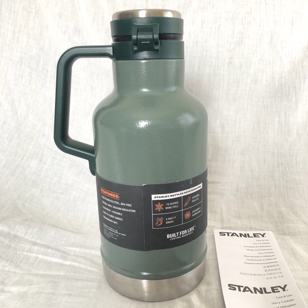 新品 スタンレー STANLEY 真空グロウラー 1.9L グリーン 新品 スタンレー STANLEY 真空グロウラー 1.9L グリーン
