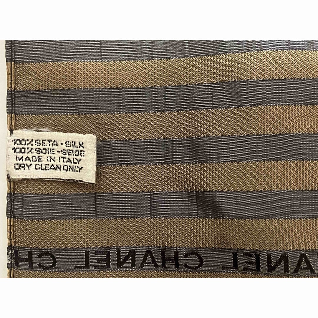 新品・未使用】シャネル シルク スカーフ-