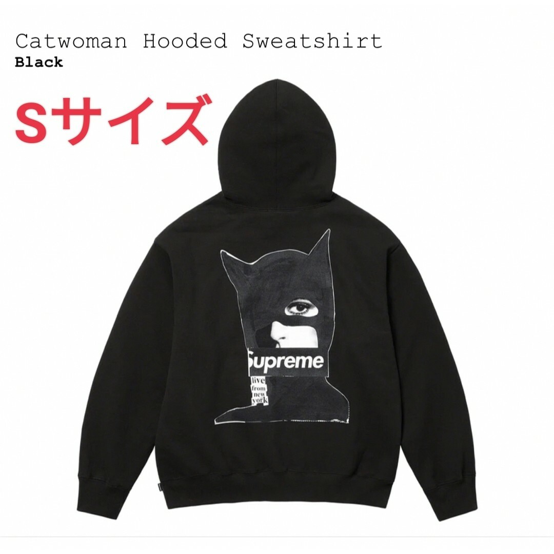 Supreme Catwoman Hooded Sweatshirt 黒 S