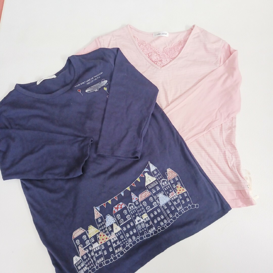 ⭐長袖シャツ⭐ レディースのトップス(Tシャツ(長袖/七分))の商品写真