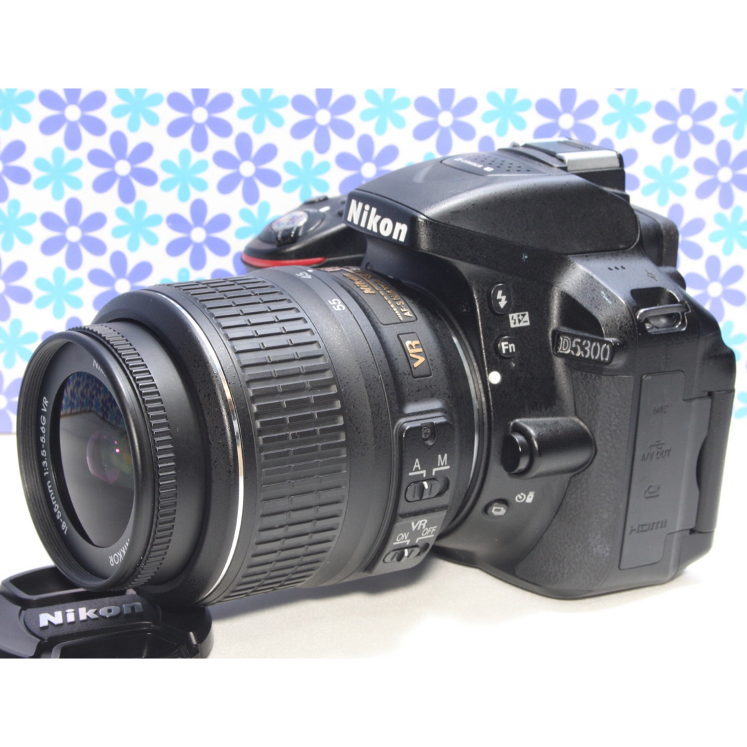Nikon - Wi-Fi機能搭載☆Nikon D5300☆高画質☆フルHD動画☆すぐ使える