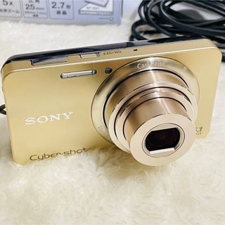 SONY - ❤️SONY✨Cyber−Shot❤️DSC-W570(N)✨ゴールド❤️の通販 by