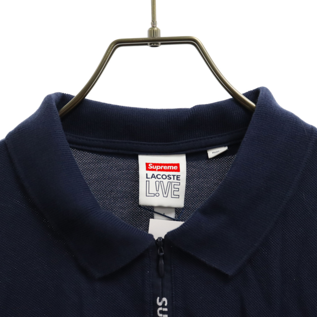 Supreme - SUPREME シュプリーム 19AW×LACOSTE Pique Zip L/S Polo ...