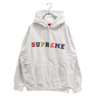 シュプリーム SUPREME 19AW Sロゴ ワッペン パーカー フーディ S