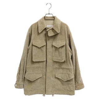 マルタンマルジェラ(Maison Martin Margiela)のMartin Margiela 14 マルタンマルジェラ 18AW コーデュロイ サファリジャケット ベージュ S50AM0340 S48967(フライトジャケット)