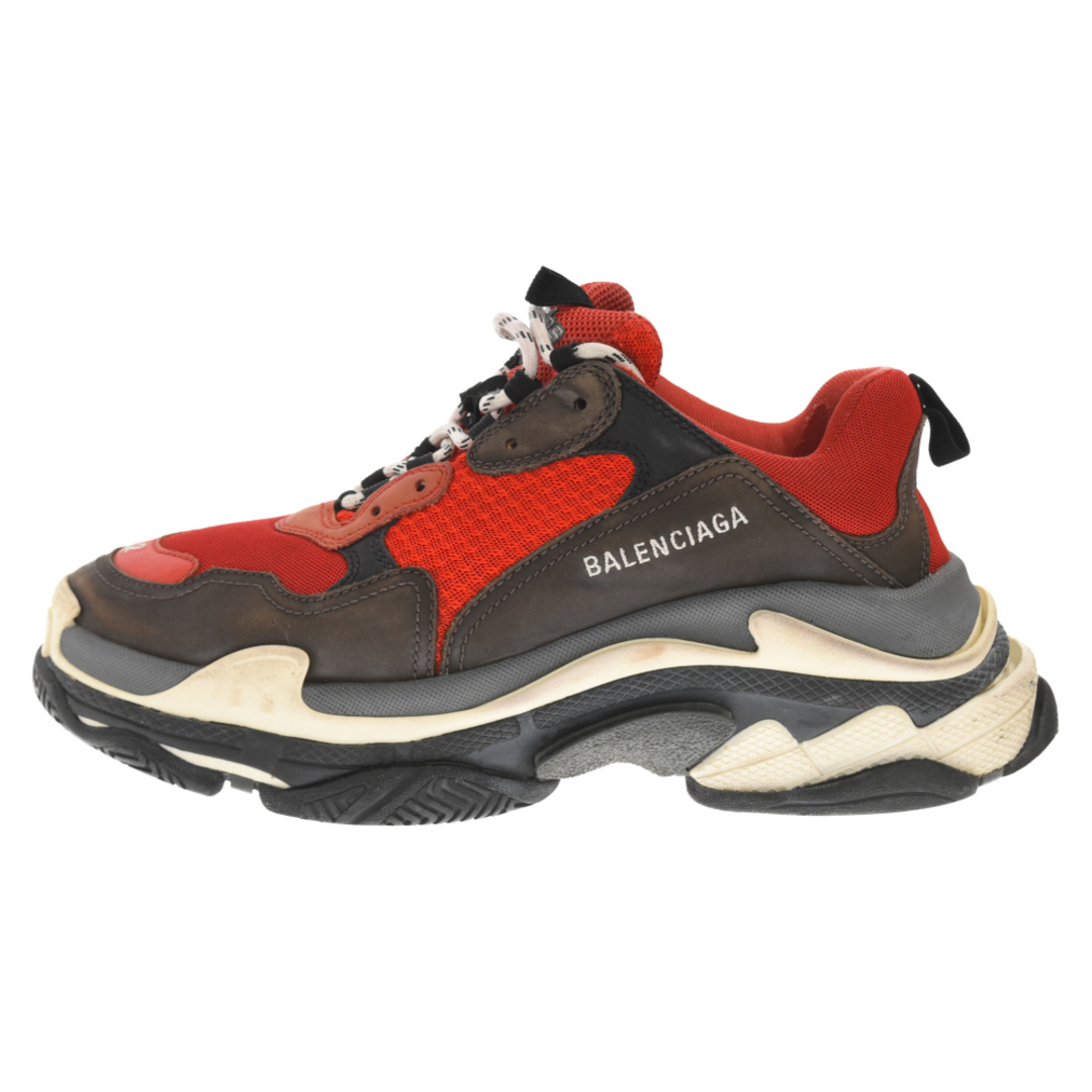 BALENCIAGA バレンシアガ Triple S Trainers 516440 トリプルエス トレーナー ローカットダッドスニーカー トリプルソール レッド/ブラック/グレー