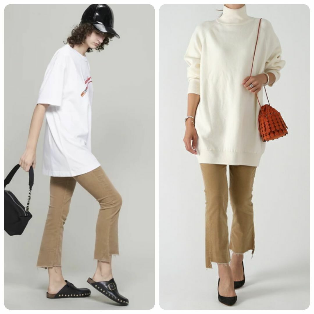 DEUXIEME CLASSE - 新品 MOTHER INSIDER CROP ベージュ 24 定価31,900