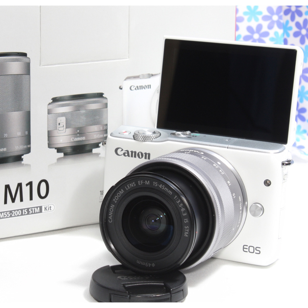 ♡女性に大人気♡新品 Canon EOS M3 15-45レンズキットカメラ