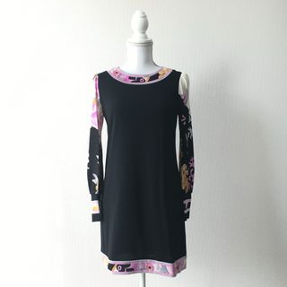 LEONARD - 美品 LEONARD レオナール 美しい花柄 シルクウール