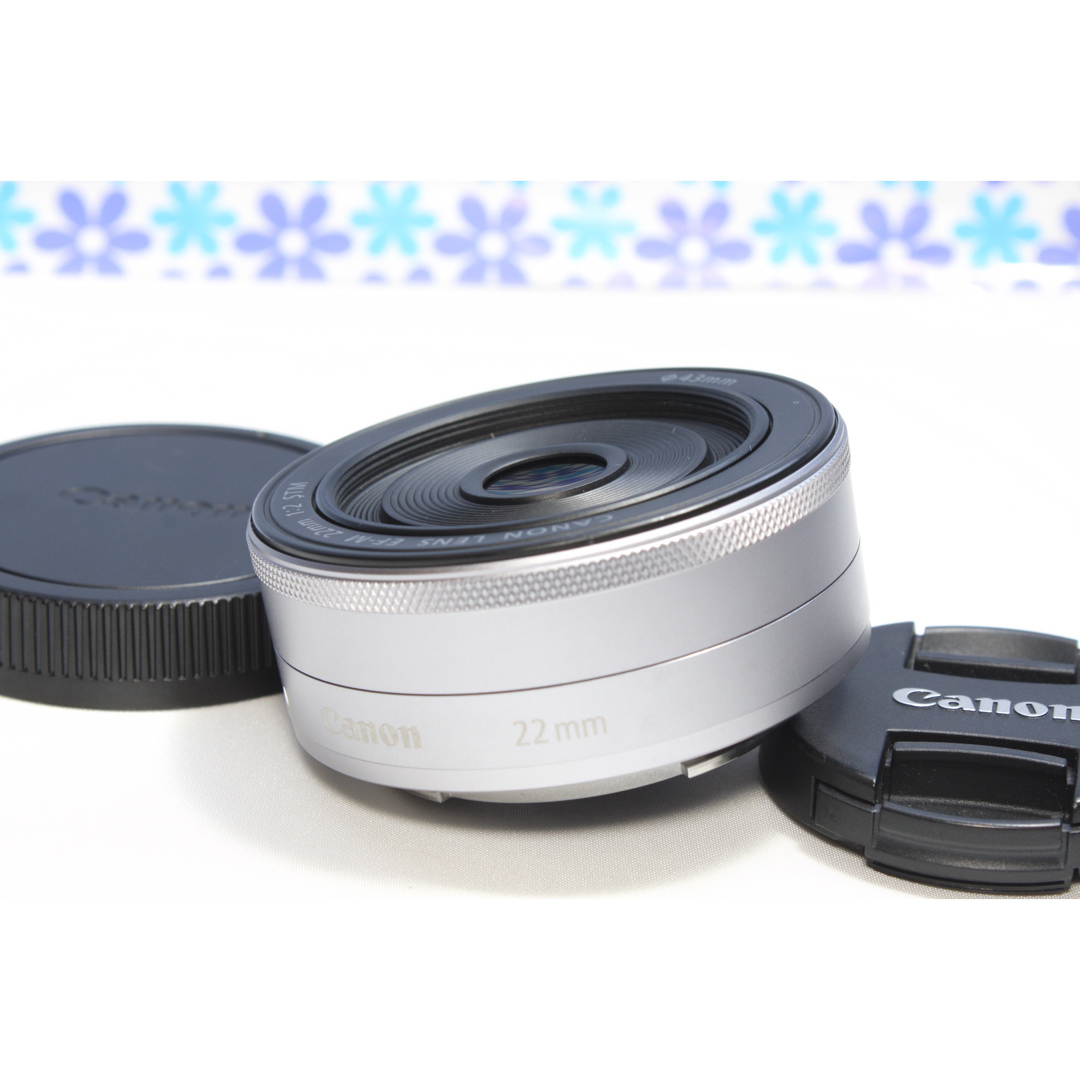 Canon - 極美品☆Canon EF-M 22mm F2 STM☆単焦点レンズ☆の通販 by