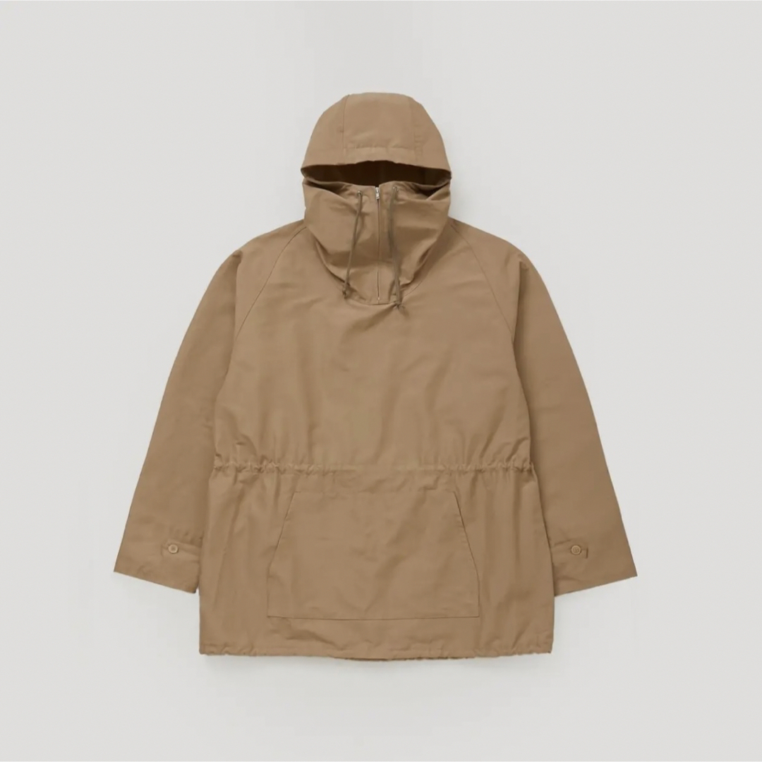 papier anorak parker/beigeナイロンジャケット