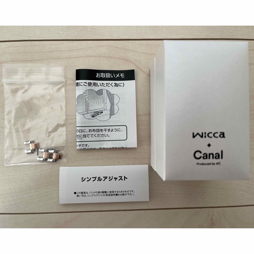 canal４℃(カナルヨンドシー)のWicca Canal 腕時計 レディースのファッション小物(腕時計)の商品写真