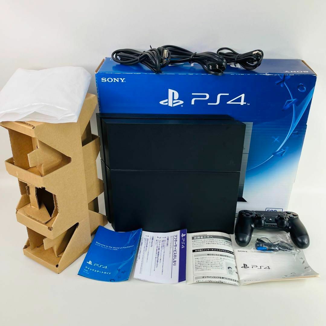 【新品未使用未開封】PlayStation4 ジェット・ブラック 500GB