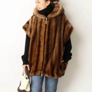 thinkfur★新品Fox Like Fur Short Jacket