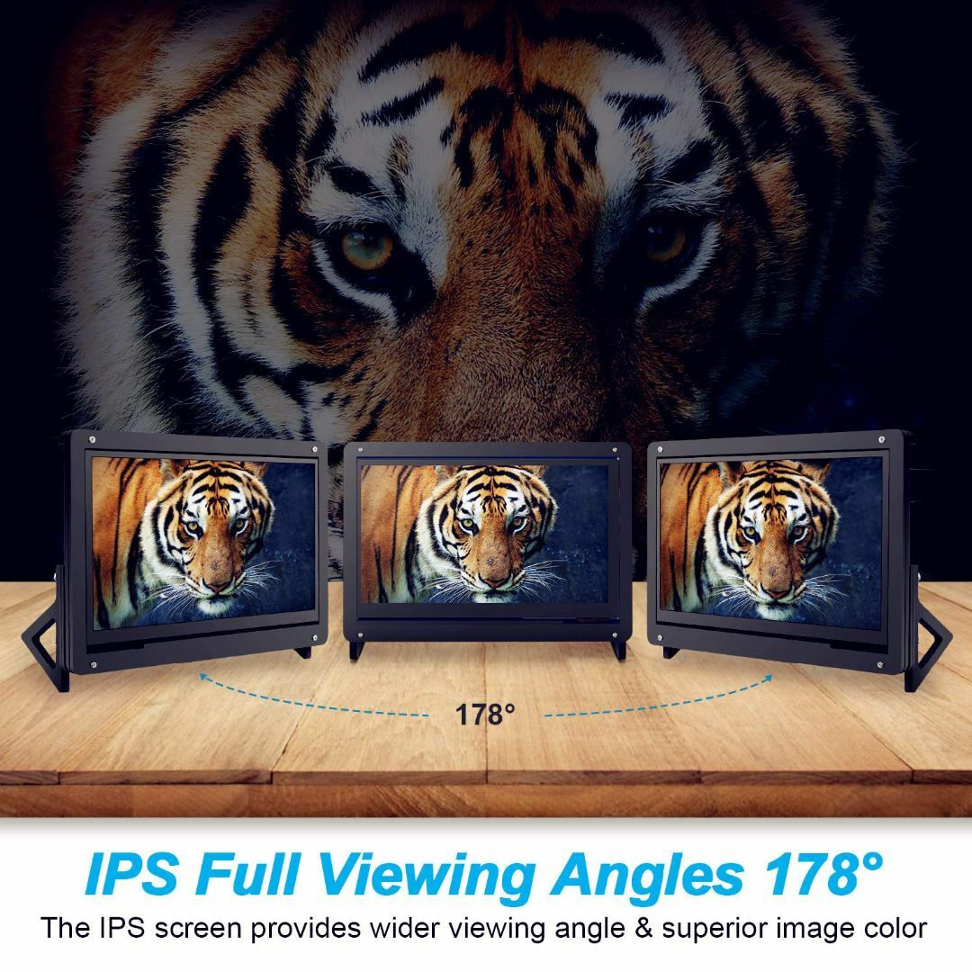 ｢IPS 全視角タッチモニター｣ 7インチ HDMI ラズパイ 液晶モニター 解 3