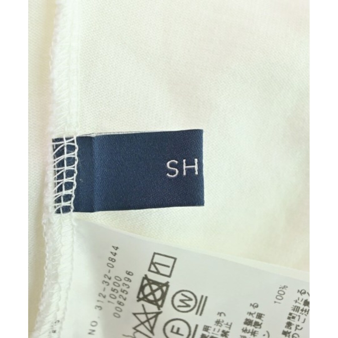 SHIPS(シップス)のSHIPS シップス Tシャツ・カットソー F 白 【古着】【中古】 レディースのトップス(カットソー(半袖/袖なし))の商品写真