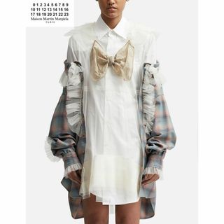 マルタンマルジェラ(Maison Martin Margiela)のMAISON MARGIELA ペンドルトン ウール チュール シャツ(シャツ/ブラウス(長袖/七分))