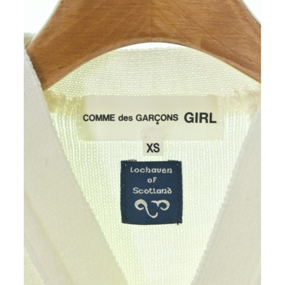 COMME des GARCONS GIRL カーディガン XS 白