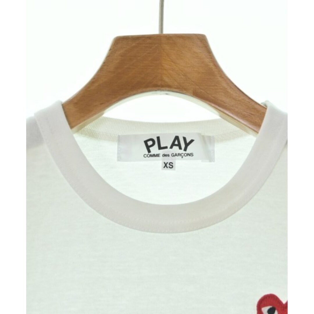 PLAY COMME des GARCONS Tシャツ・カットソー XS 白 2