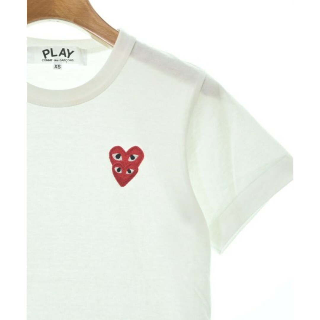 PLAY COMME des GARCONS Tシャツ・カットソー XS 白 3