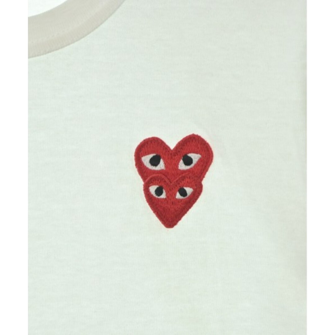 PLAY COMME des GARCONS Tシャツ・カットソー XS 白 4