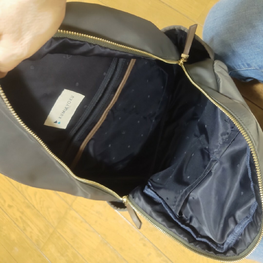 KUMIKYOKU 組曲 リュックサック デイパック レディース 女性用 美品 レディースのバッグ(リュック/バックパック)の商品写真