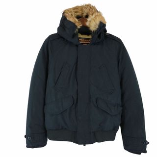 ウールリッチ(WOOLRICH)のWOOLRICH ウールリッチ ダウンジャケット 防寒 ネイビー (メンズ S) 中古 古着 O7503(ダウンジャケット)