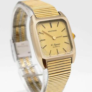 360 Waltham ウォルサム時計　レディース腕時計　ゴールド　アンティーク