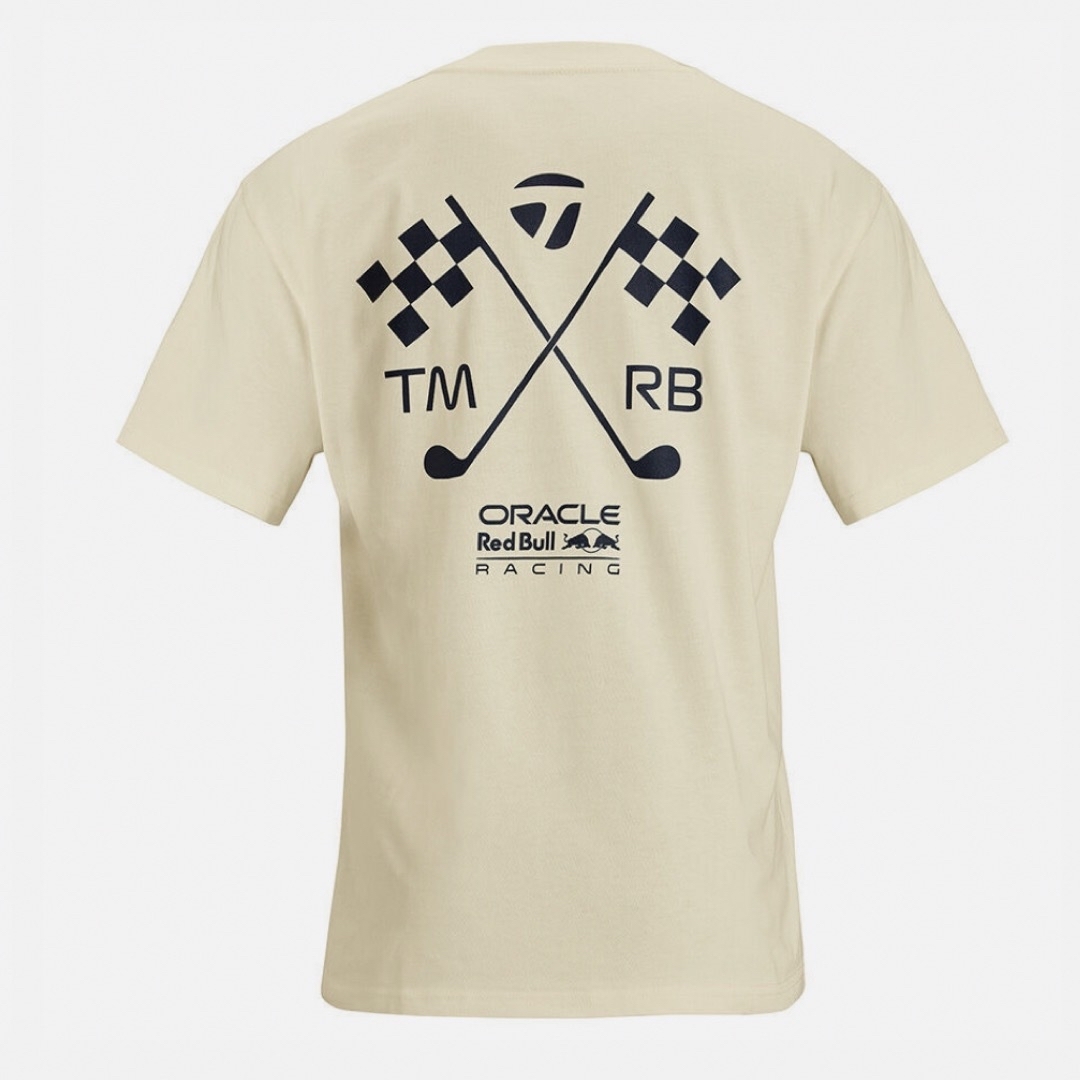 TaylorMade(テーラーメイド)のTM×ORBR チェッカーフラッグ Tシャツ　US M メンズのトップス(Tシャツ/カットソー(半袖/袖なし))の商品写真