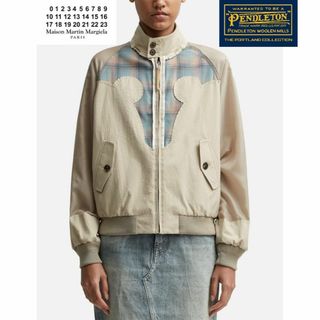 マルタンマルジェラ(Maison Martin Margiela)のMAISON MARGIELA ペンドルトン ヨークボンバージャケット(ブルゾン)