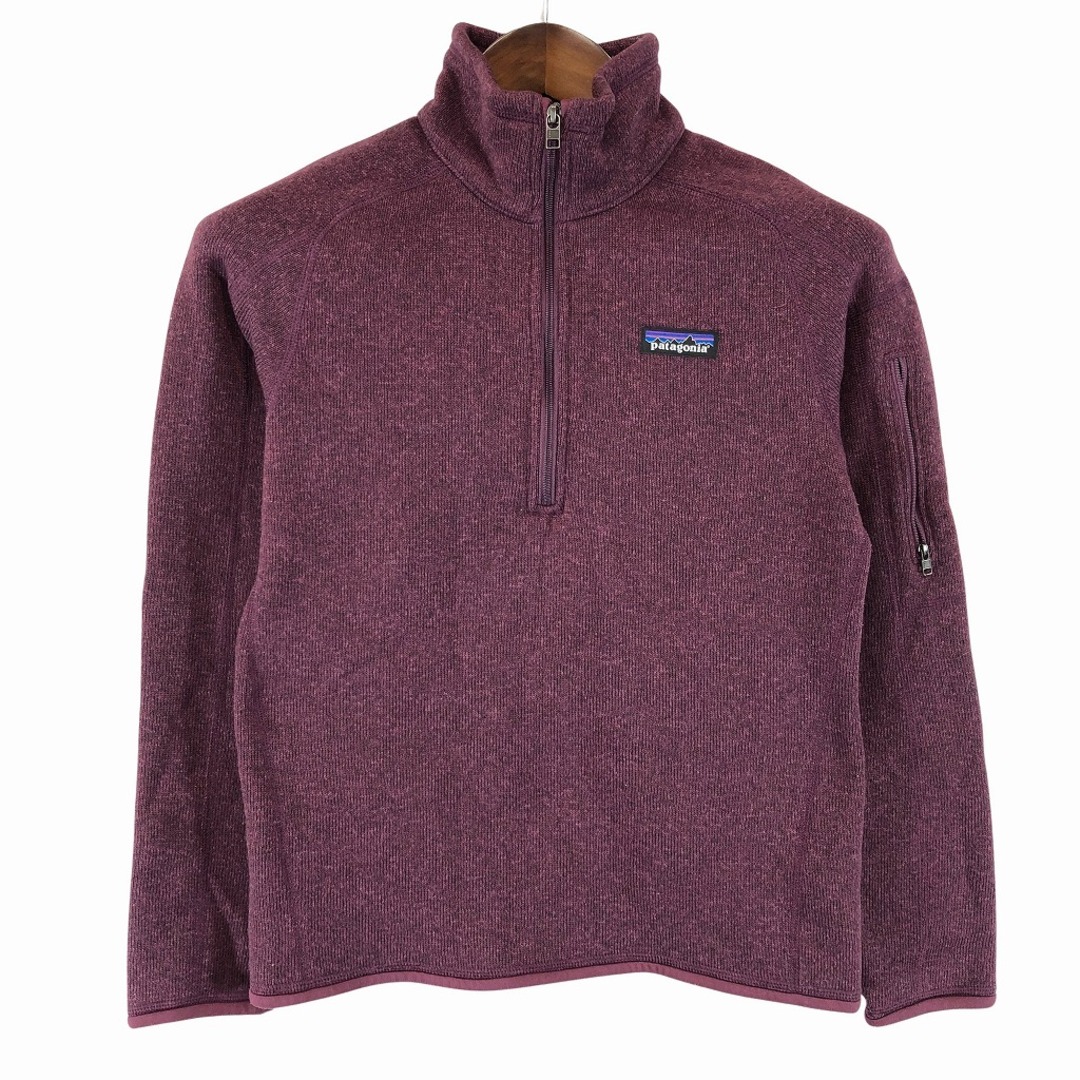 patagonia パタゴニア ベターセーターフリースジャケット アウトドア キャンプ アウター ワインレッド (レディース S)   O7526