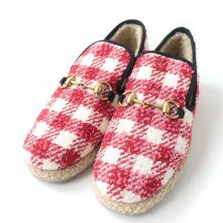 グッチ スリッポン（レッド/赤色系）の通販 29点 | Gucciを買うならラクマ