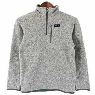 パタゴニア(patagonia)のSALE// patagonia パタゴニア ベターセーター フリースジャケット アウトドア キャンプ アウター 防寒 グレー (ユース XL) O7528(ジャケット/上着)