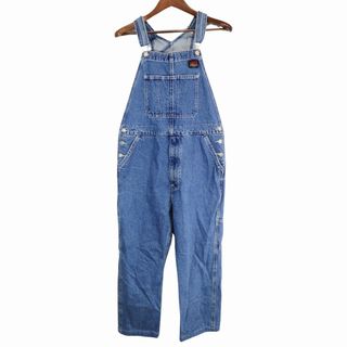 リーバイス(Levi's)のLevi's リーバイス デニムオーバーオール ワーク  アメカジ ブルー (メンズ M) 中古 古着 O7587(サロペット/オーバーオール)