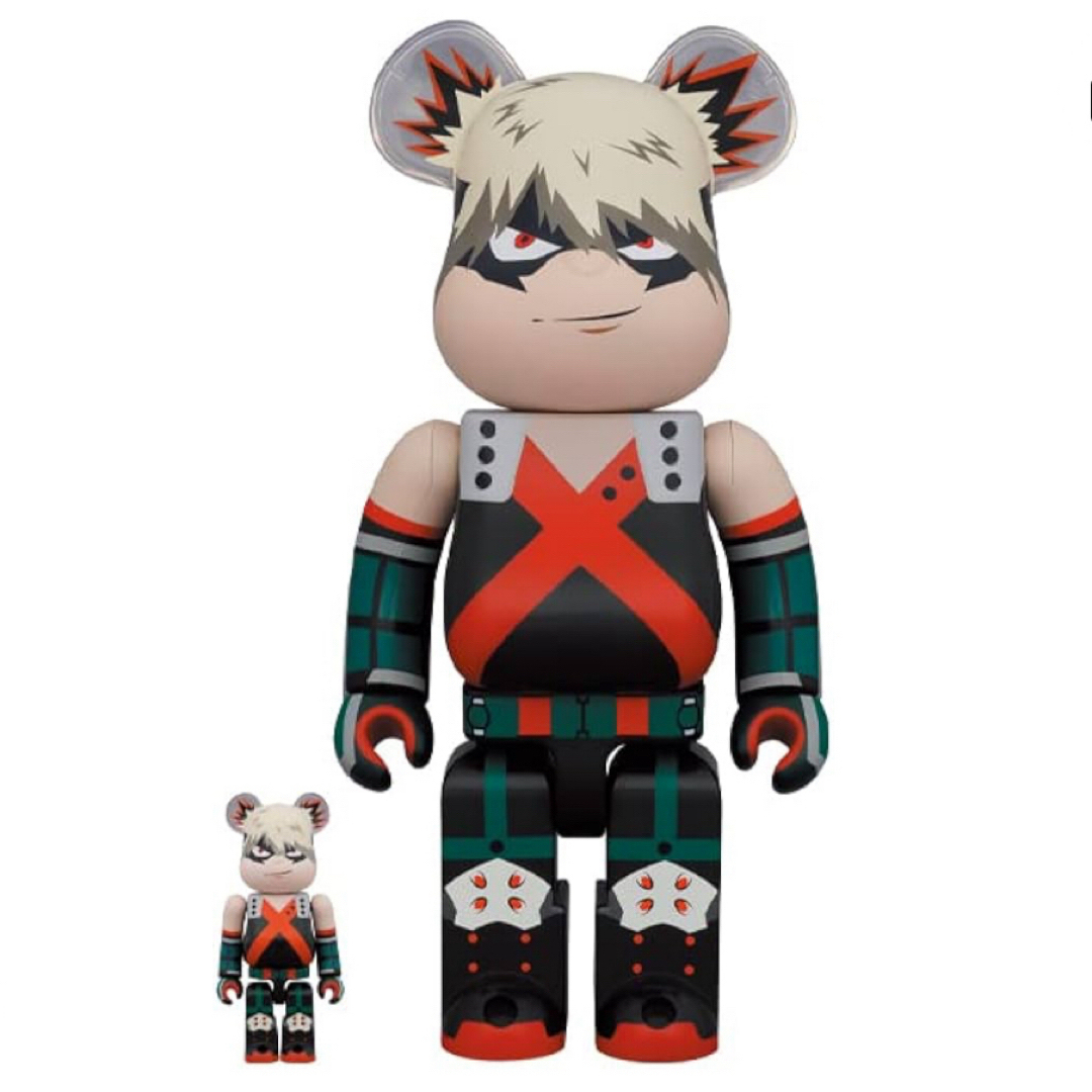 BE@RBRICK 僕のヒーローアカデミア 爆豪勝己100% & 400%