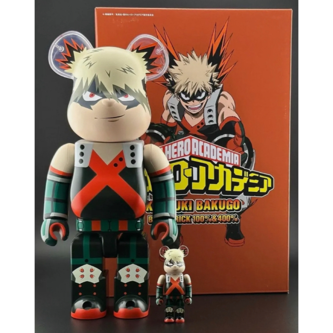 BE@RBRICK 爆豪勝己 100％ \u0026 400％