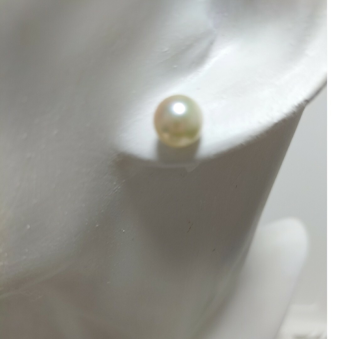 あこや本真珠（日本産）のチタン製のピアス レディースのアクセサリー(ピアス)の商品写真