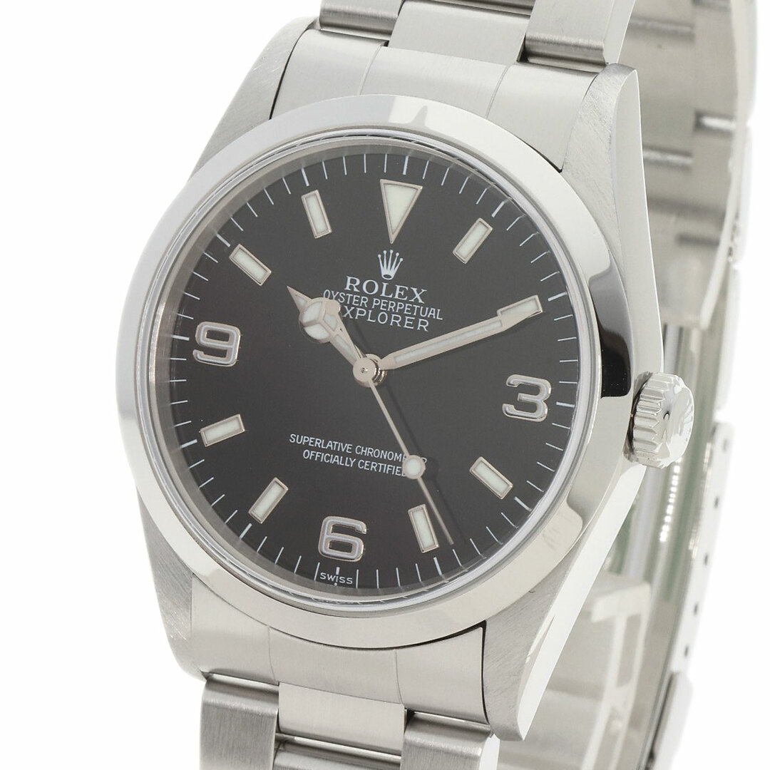 ROLEX 14270 エクスプローラー 腕時計 SS SS メンズ