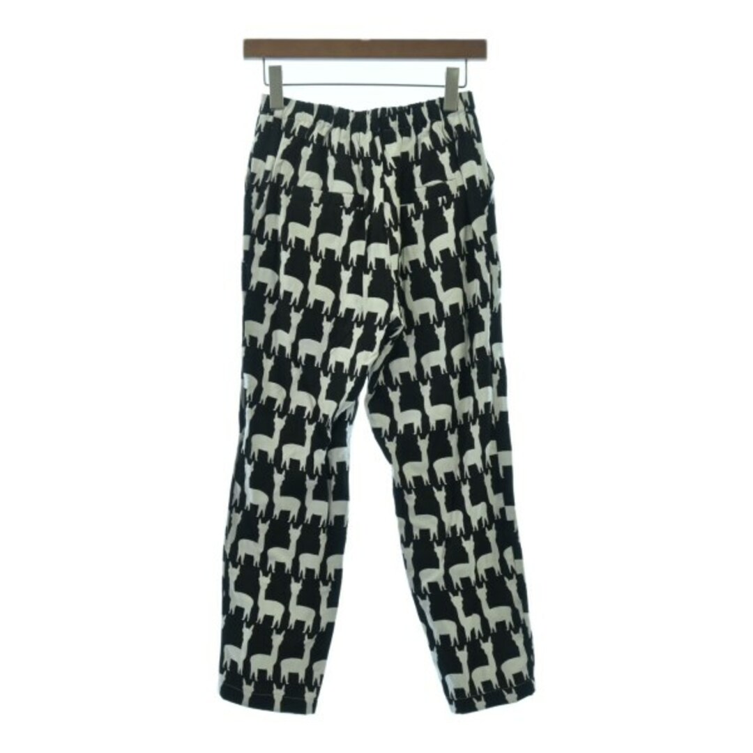 sister jane シスタージェーン パンツ(その他) S 黒x白(総柄) 【古着】【中古】