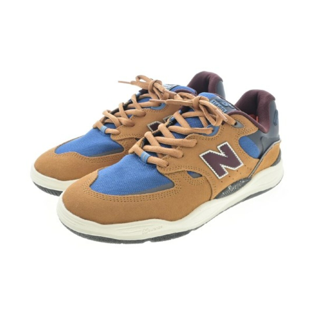 New Balance ニューバランス スニーカー 29cm 茶x青