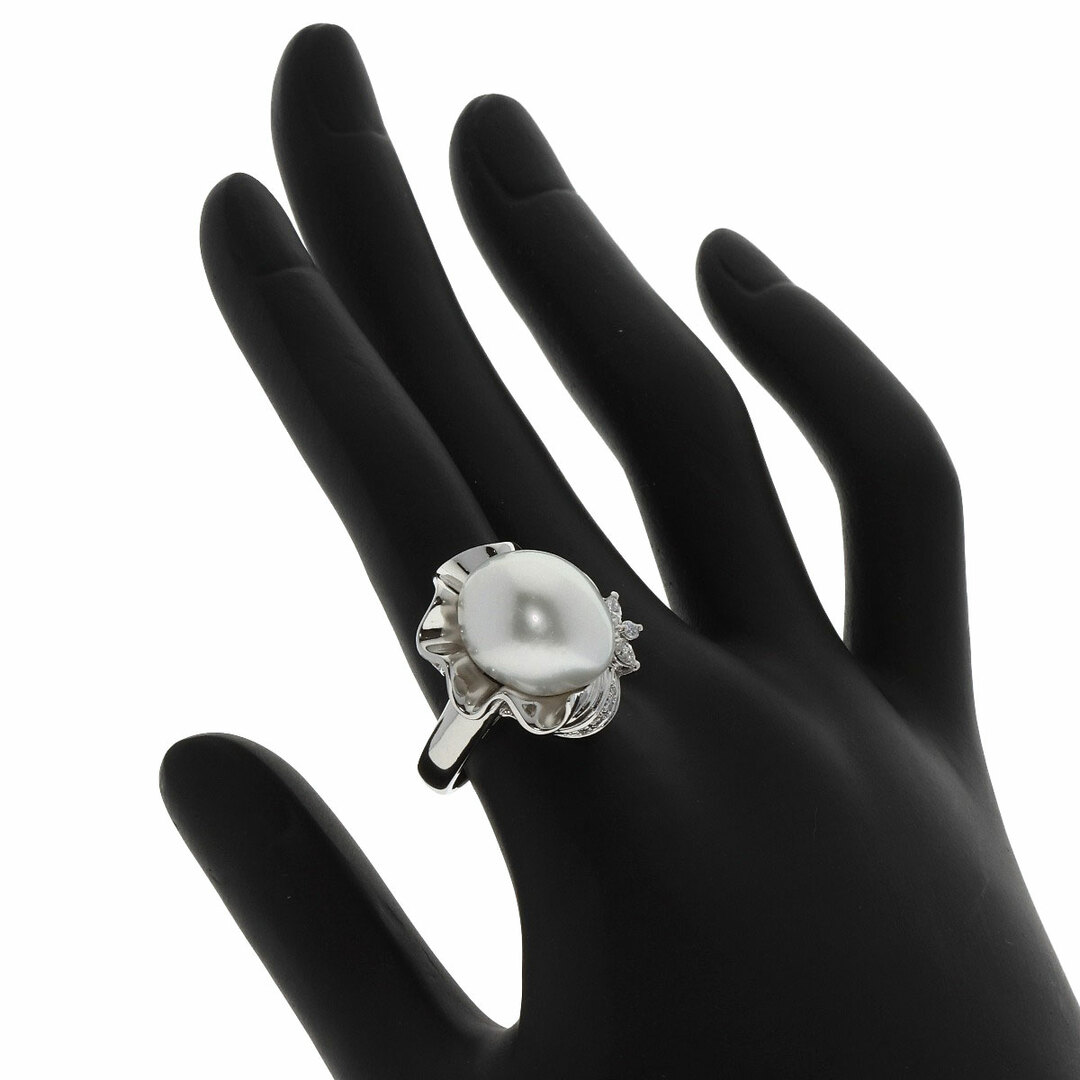 SELECT JEWELRY パール 真珠 ダイヤモンド リング・指輪 PT900 レディース 7