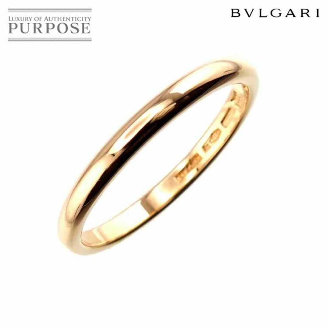 ブルガリ BVLGARI フェディ #59 リング K18 YG 幅2.5mm イエローゴールド 指輪 VLP 90198910