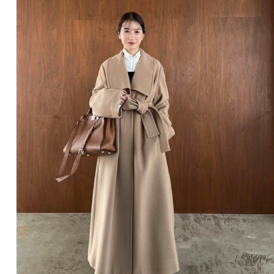 CLANE - クラネ CLANEレディマキシガウンコートLADY MAXI GOWN COATの ...