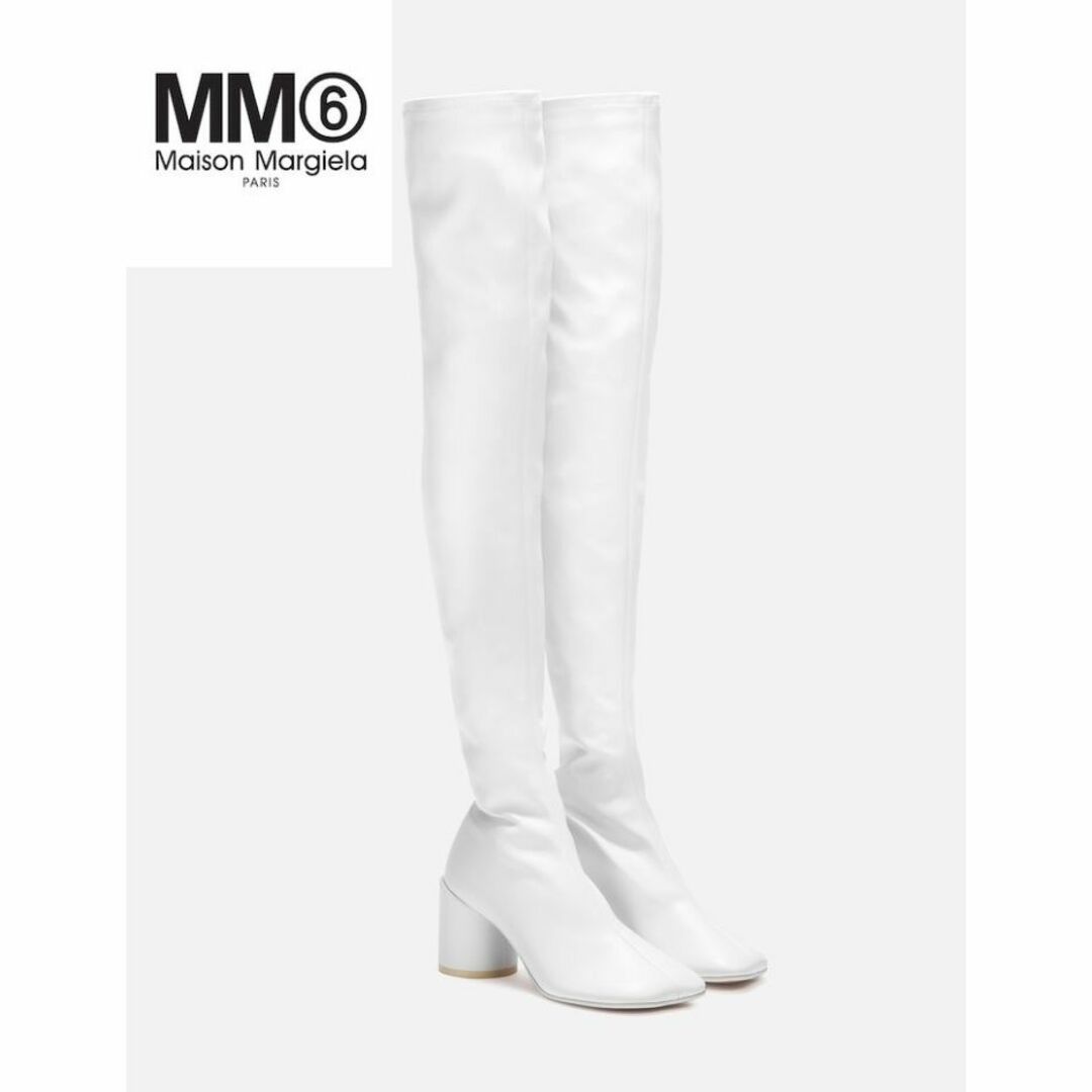 MM6 MAISON MARGIELA アナトミック サイハイブーツ