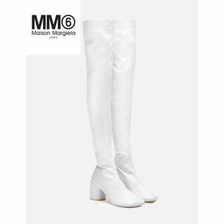 エムエムシックス(MM6)のMM6 MAISON MARGIELA アナトミック サイハイブーツ(ブーツ)