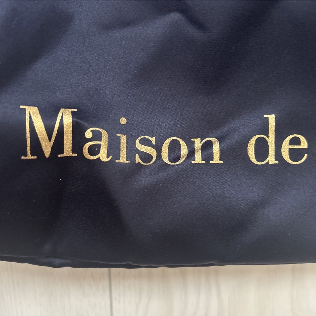 Maison de FLEUR - 《即購入可能》Maison de FLEUR サテンフリルトート