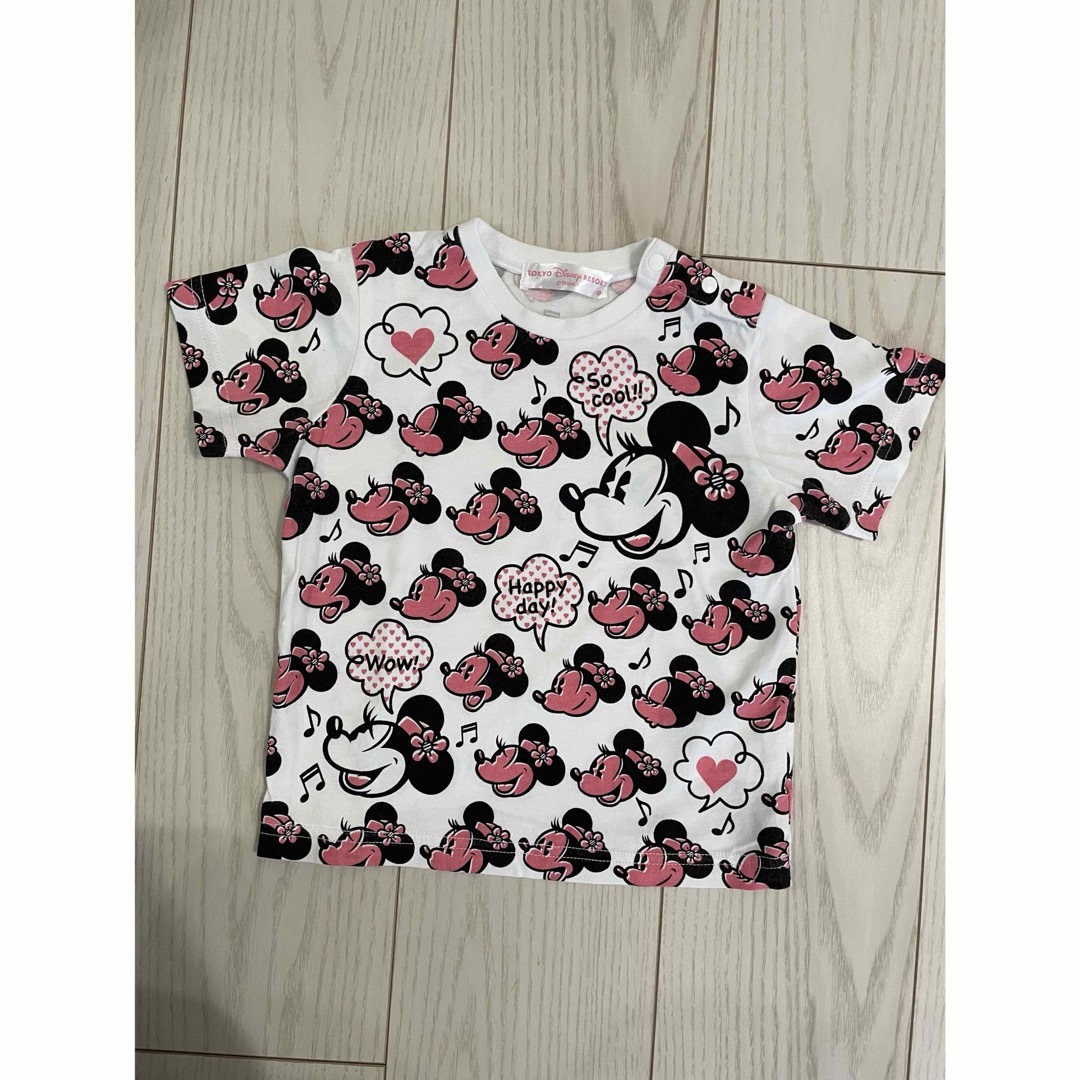 Disney(ディズニー)のDisney ミニー　子供服90cm キッズ/ベビー/マタニティのキッズ服女の子用(90cm~)(Tシャツ/カットソー)の商品写真