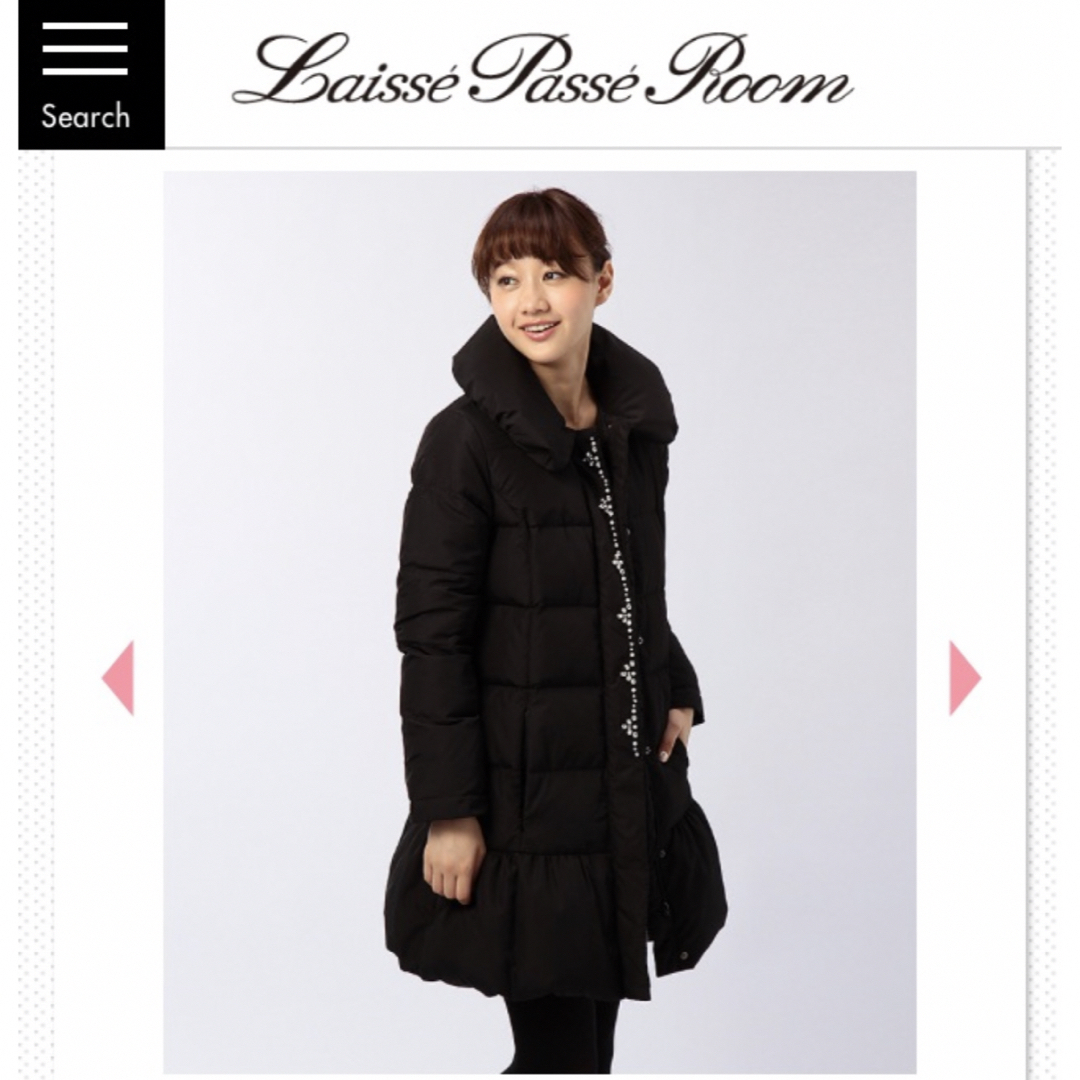 LAISSE PASSE(レッセパッセ)のレッセパッセ　ダウンコート♡ レディースのジャケット/アウター(ダウンコート)の商品写真