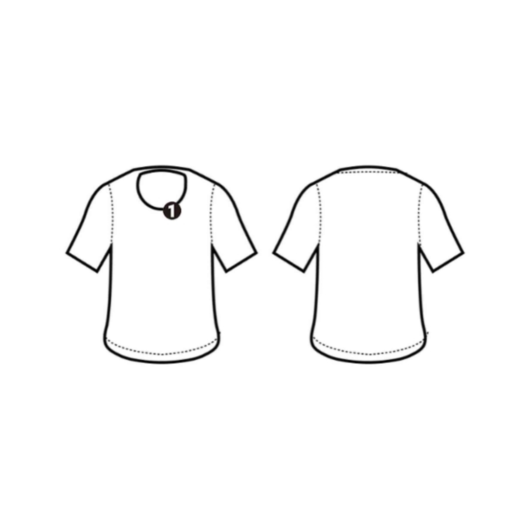 Dessin(デッサン)のDessin デッサン Tシャツ・カットソー 2(M位) 白 【古着】【中古】 レディースのトップス(カットソー(半袖/袖なし))の商品写真
